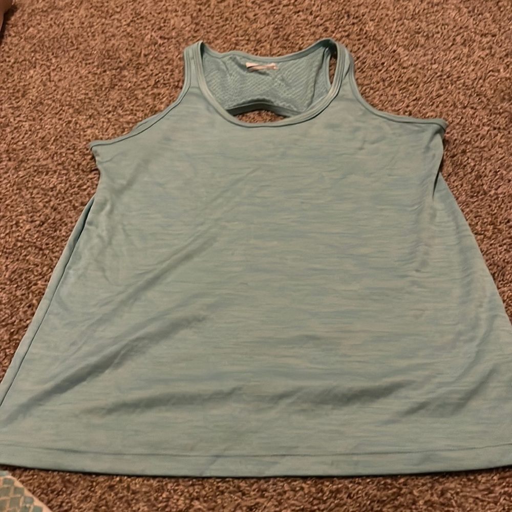 Columbia active tank blue - M